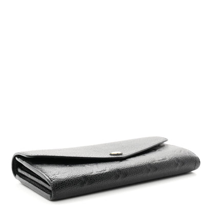 Louis Vuitton Empreinte Sarah Wallet NM Black 4 of 7