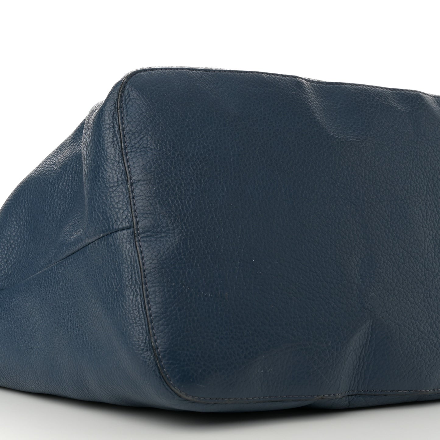 Calfskin Large New Marcie Tote Royal Navy