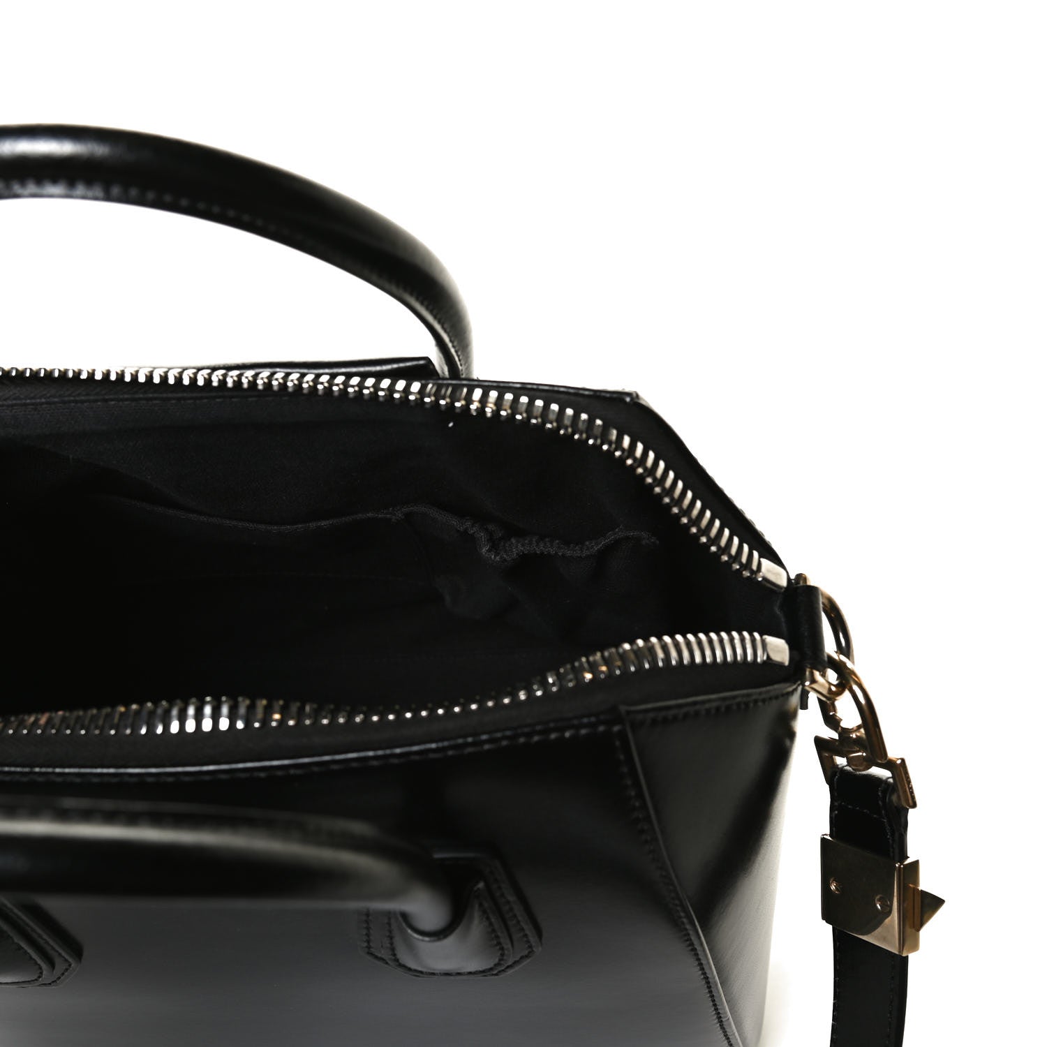 Givenchy Shiny Lord Calfskin Small Antigona Black 8 of 14