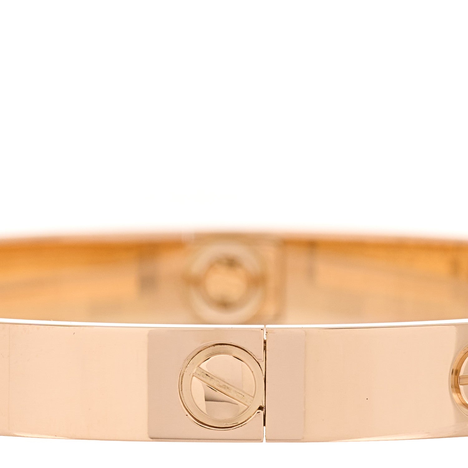 Cartier 18K Pink Gold LOVE Bracelet 17 5 of 9