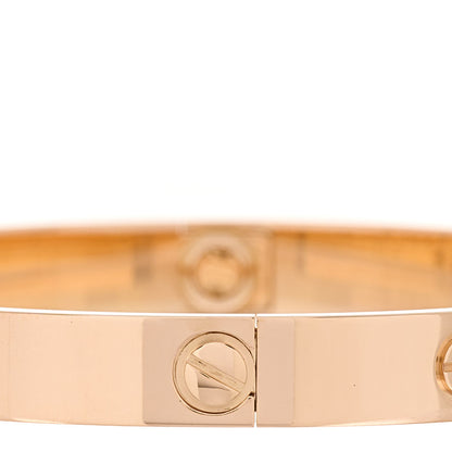 Cartier 18K Pink Gold LOVE Bracelet 17 5 of 9