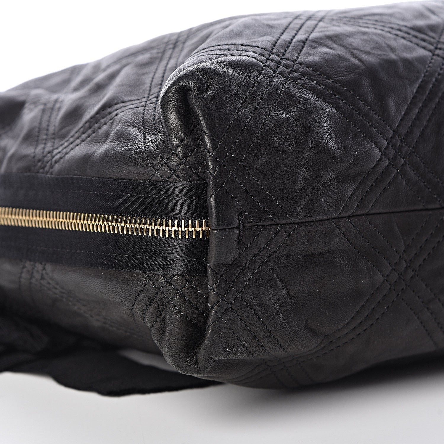 Lanvin Lambskin Stitched Tote Black 8 of 9