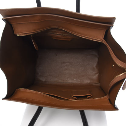 Celine Smooth Calfskin Mini Tri-Color Luggage Brown 5 of 14