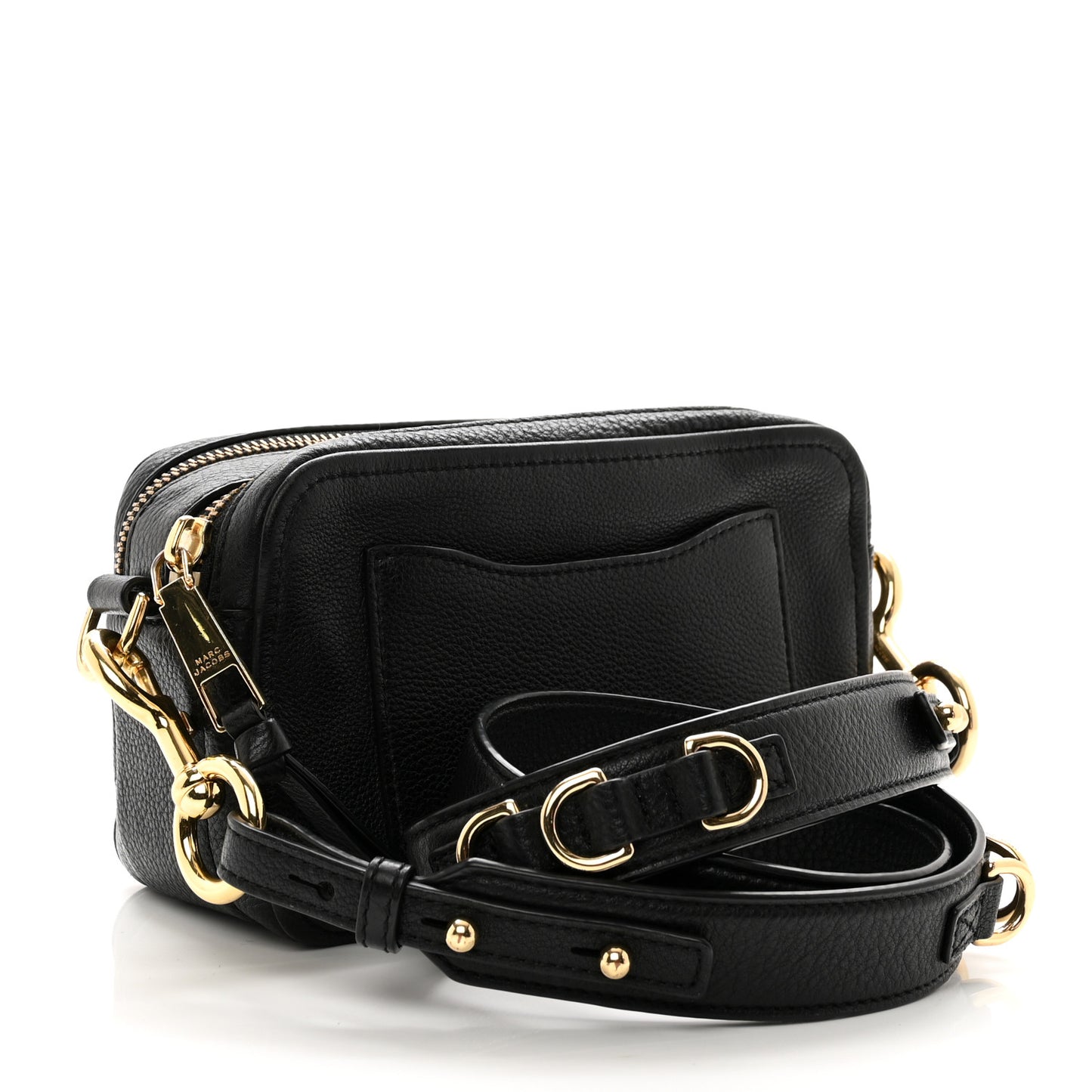 Supple Natural Grain Calfskin The Softshot 27 Bag Black