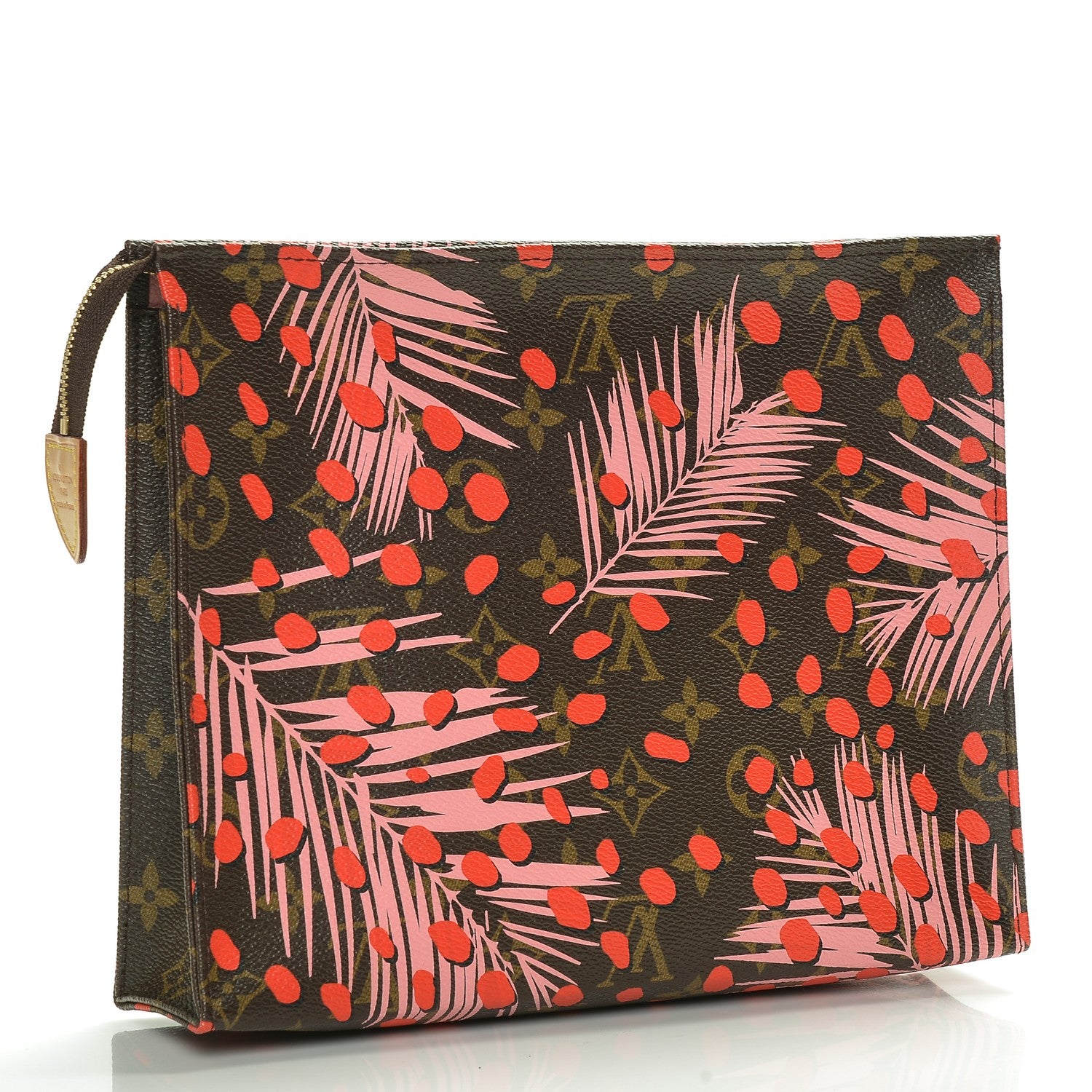 Louis Vuitton Monogram Jungle Dots Toiletry Pouch 26 Sugar Pink Poppy 3 of 6