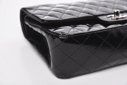 Chanel Patent Quilted Medium Double Flap Black 8 of 13
