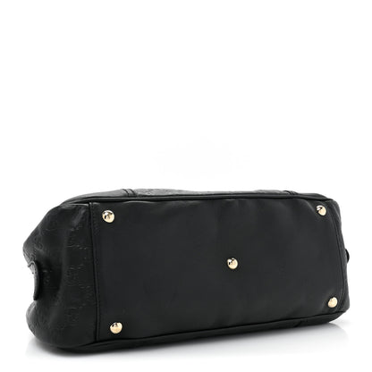 Gucci Guccissima Small Princy Satchel Black 4 of 13