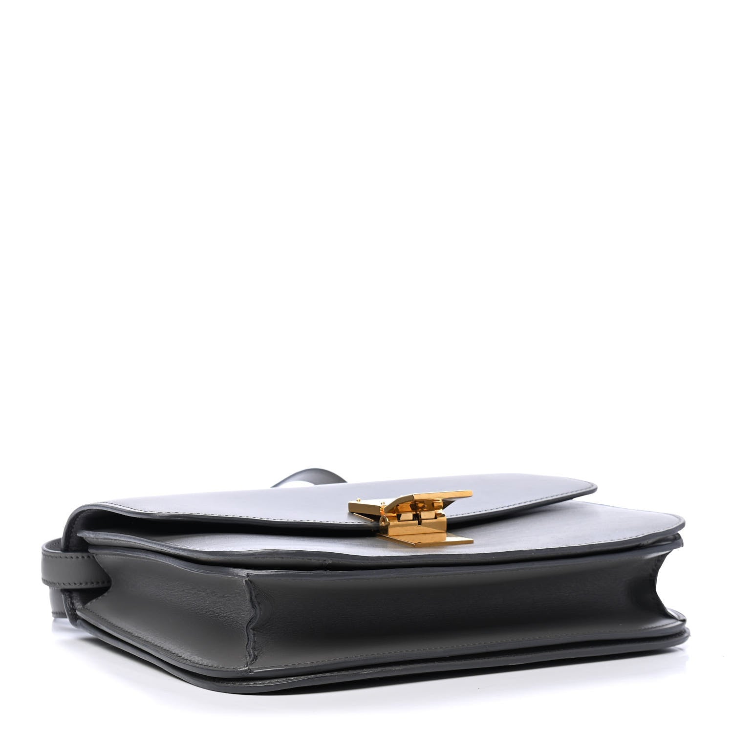 Celine Box Calfskin Medium Classic Box Flap Bag Anthracite 3 of 6