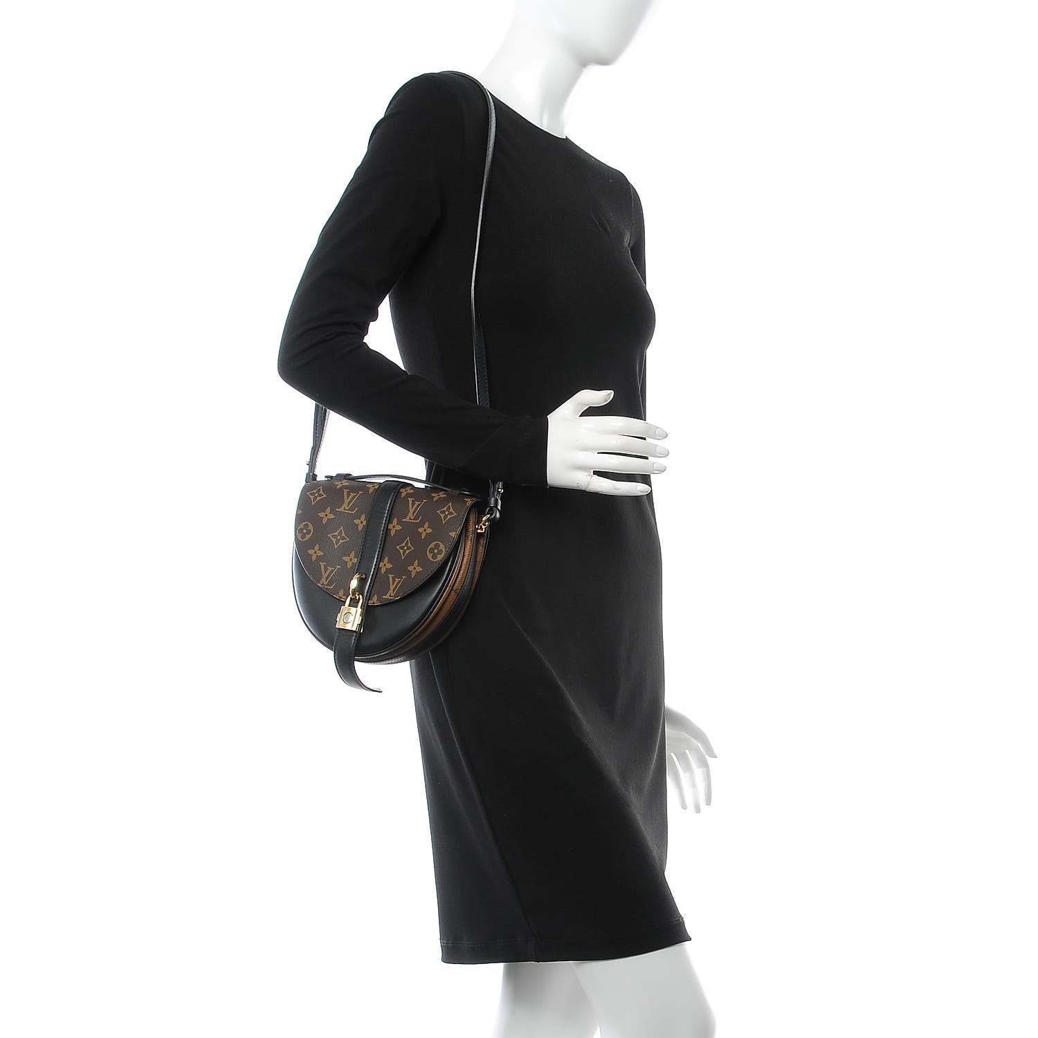 Louis Vuitton Reverse Monogram Chantilly Lock Black 1 of 6