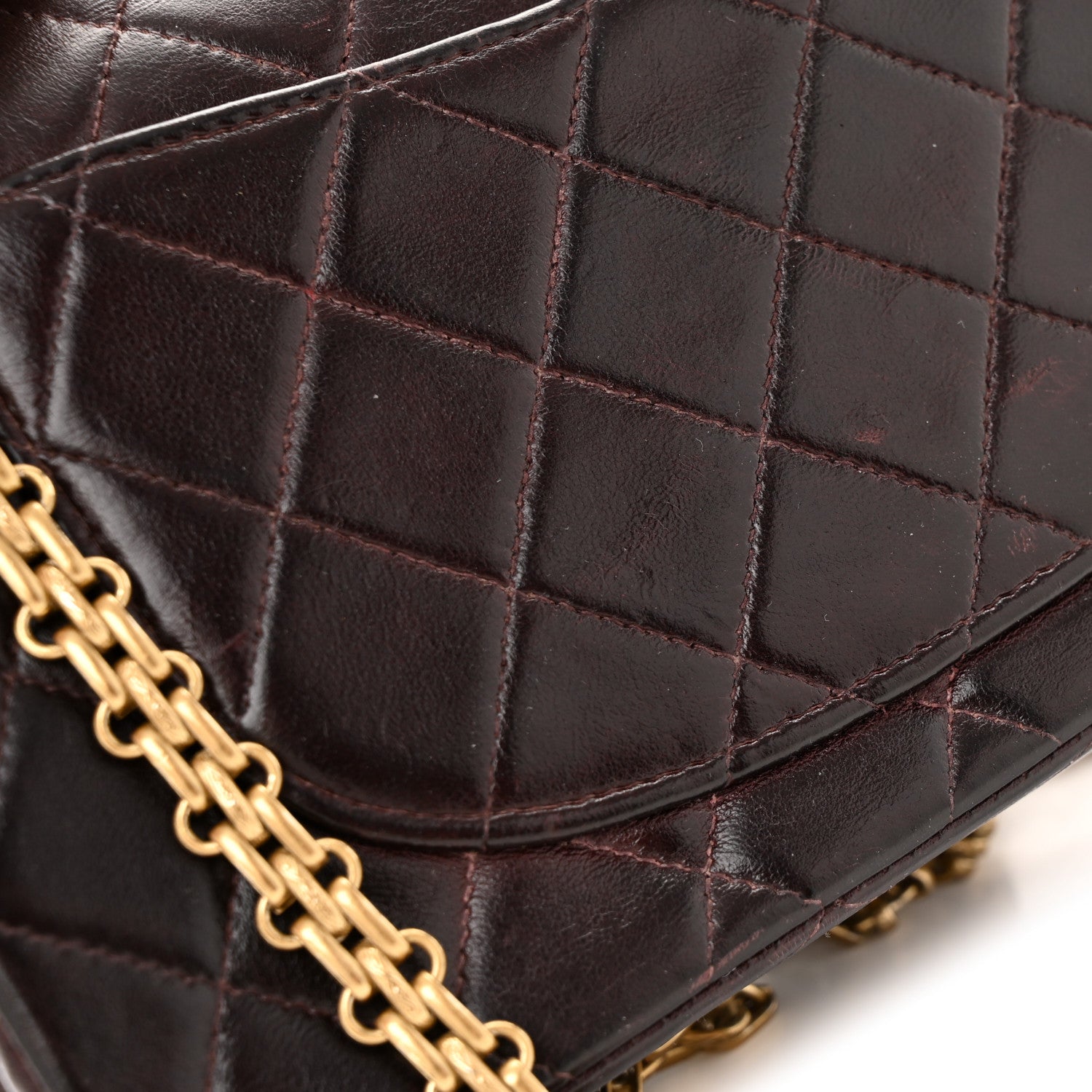 Chanel Lambskin Quilted 2.55 Reissue 225 Flap Brown 13 of 14