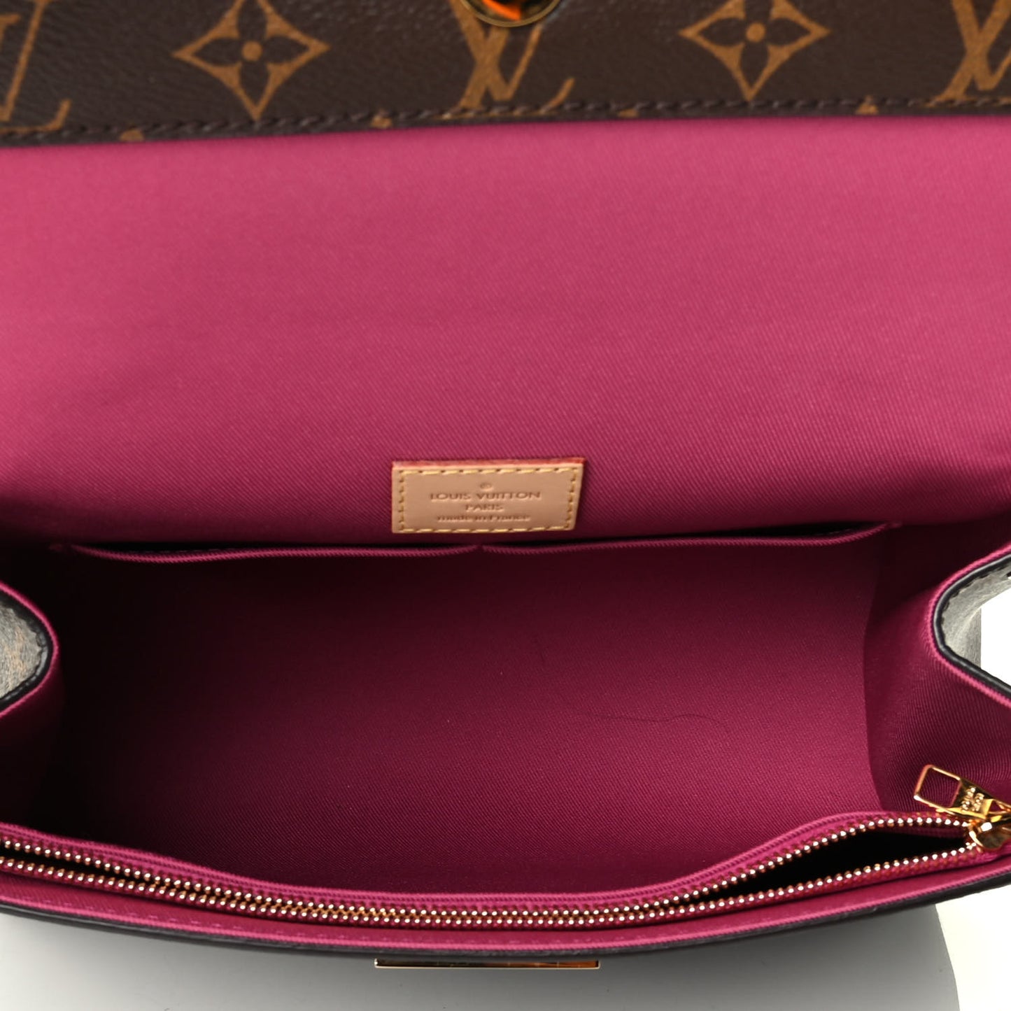 Monogram Cluny BB Bordeaux Fuchsia