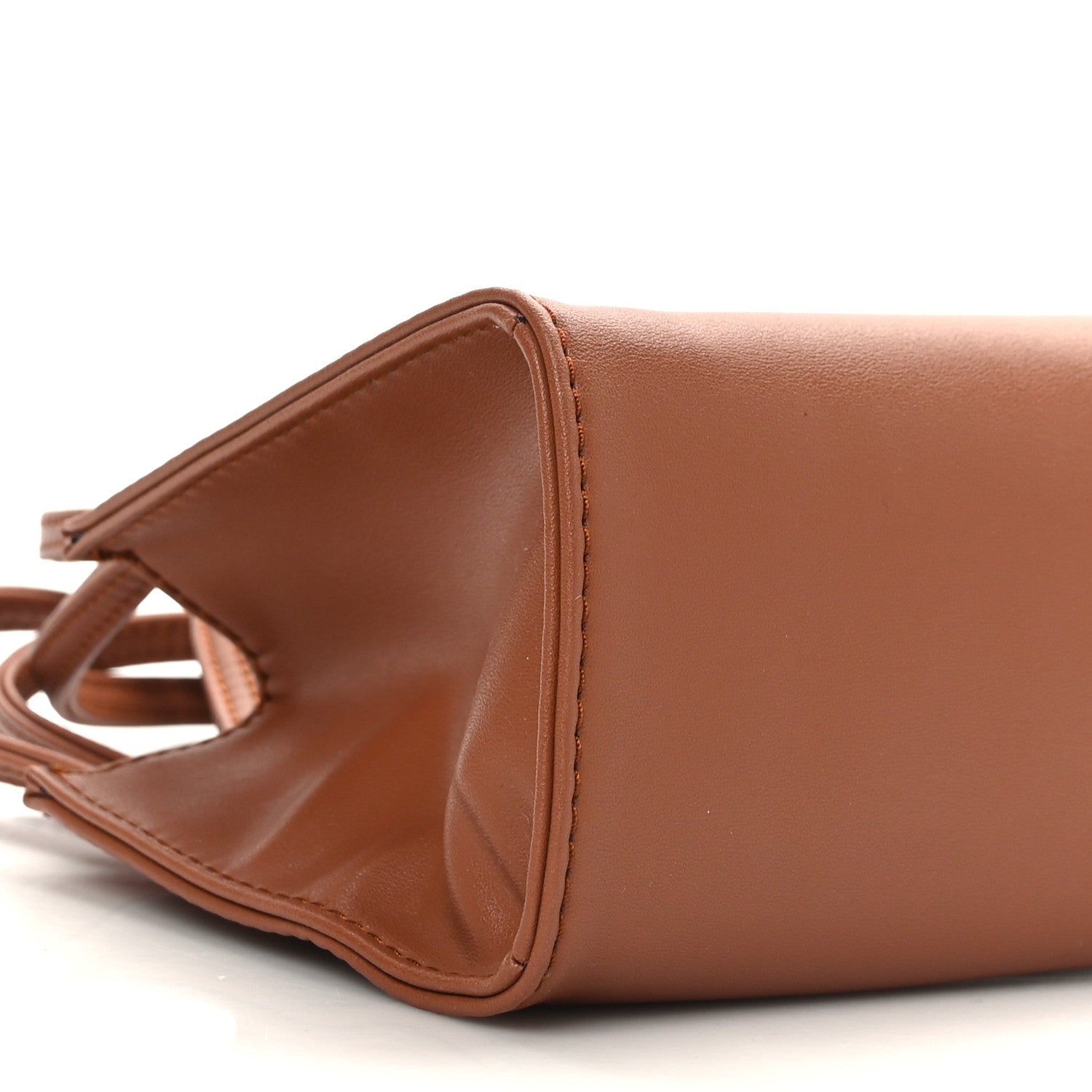 Telfar Vegan Leather Small Shopping Bag Tan 7 of 8