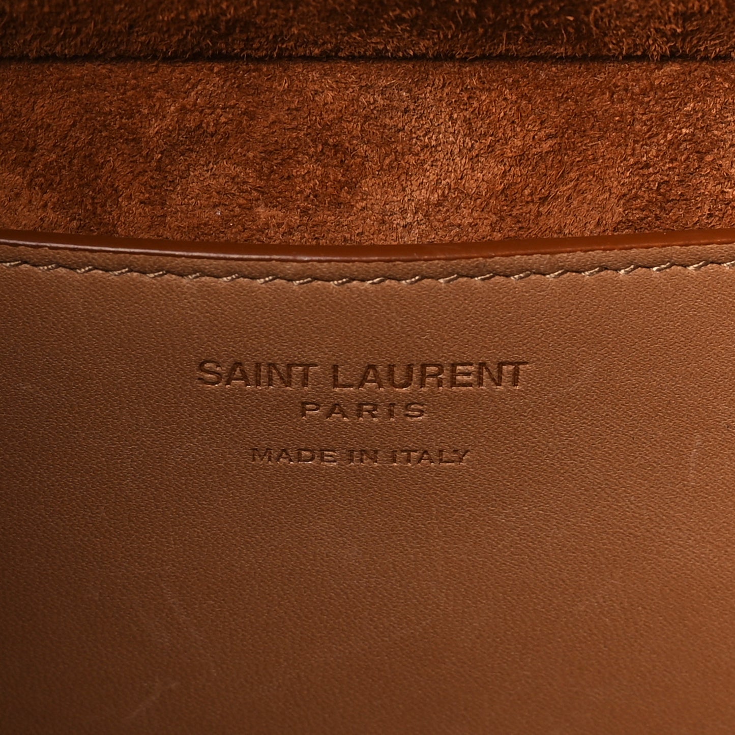 Calfskin Monogram Take Away Box Dusty Vintage Brown Gold