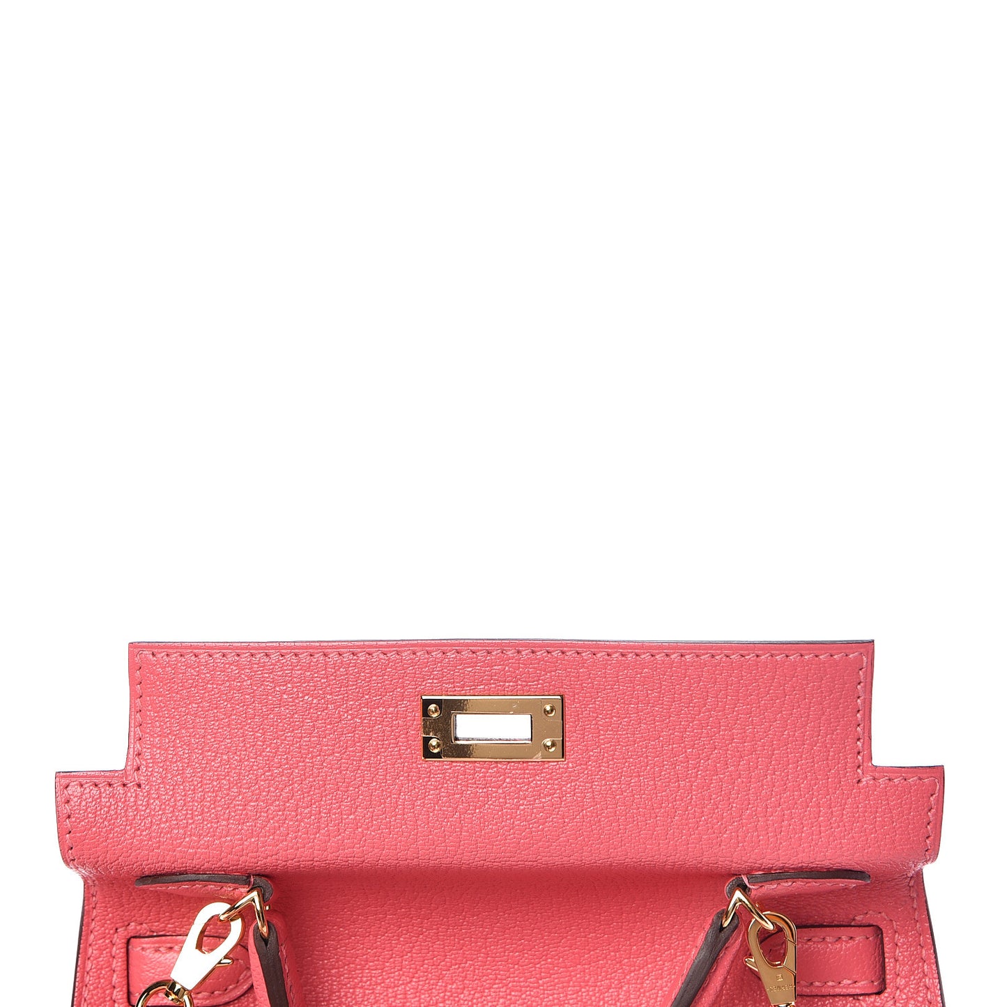 Chevre Mysore Mini Kelly Sellier 20 Rose Lipstick