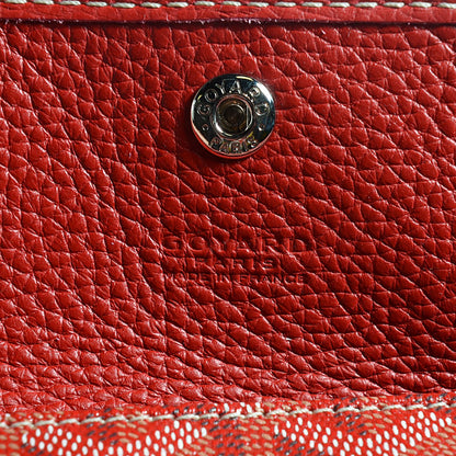 Goyard Goyardine Sac Hardy Pet Carrier PM Red 8 of 10