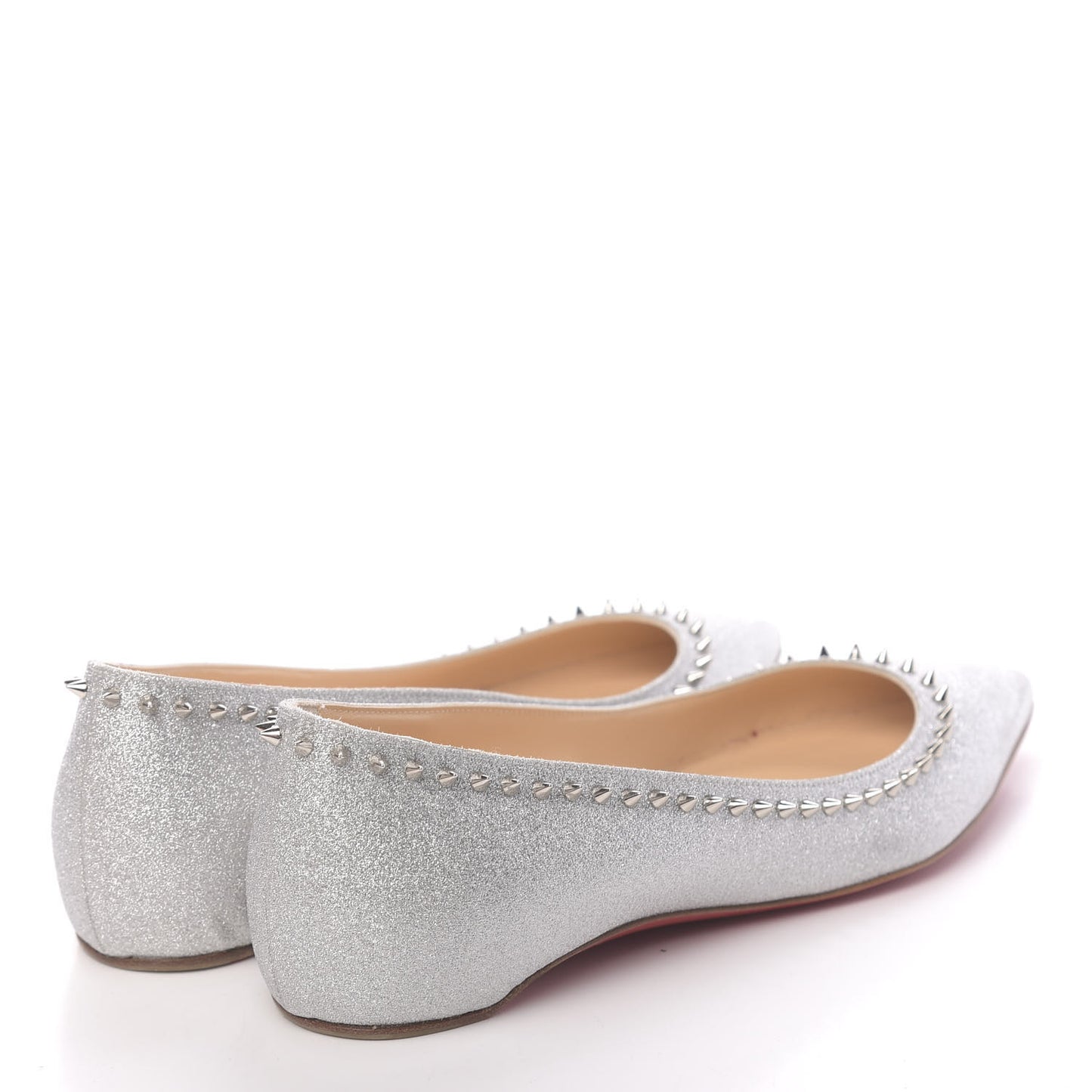 Mini Glitter Anjalina Flats 36.5 Silver