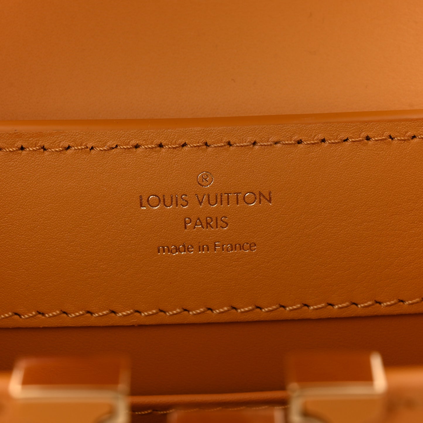 Calfskin LV Broderie Anglaise Mini Capucines Saffron