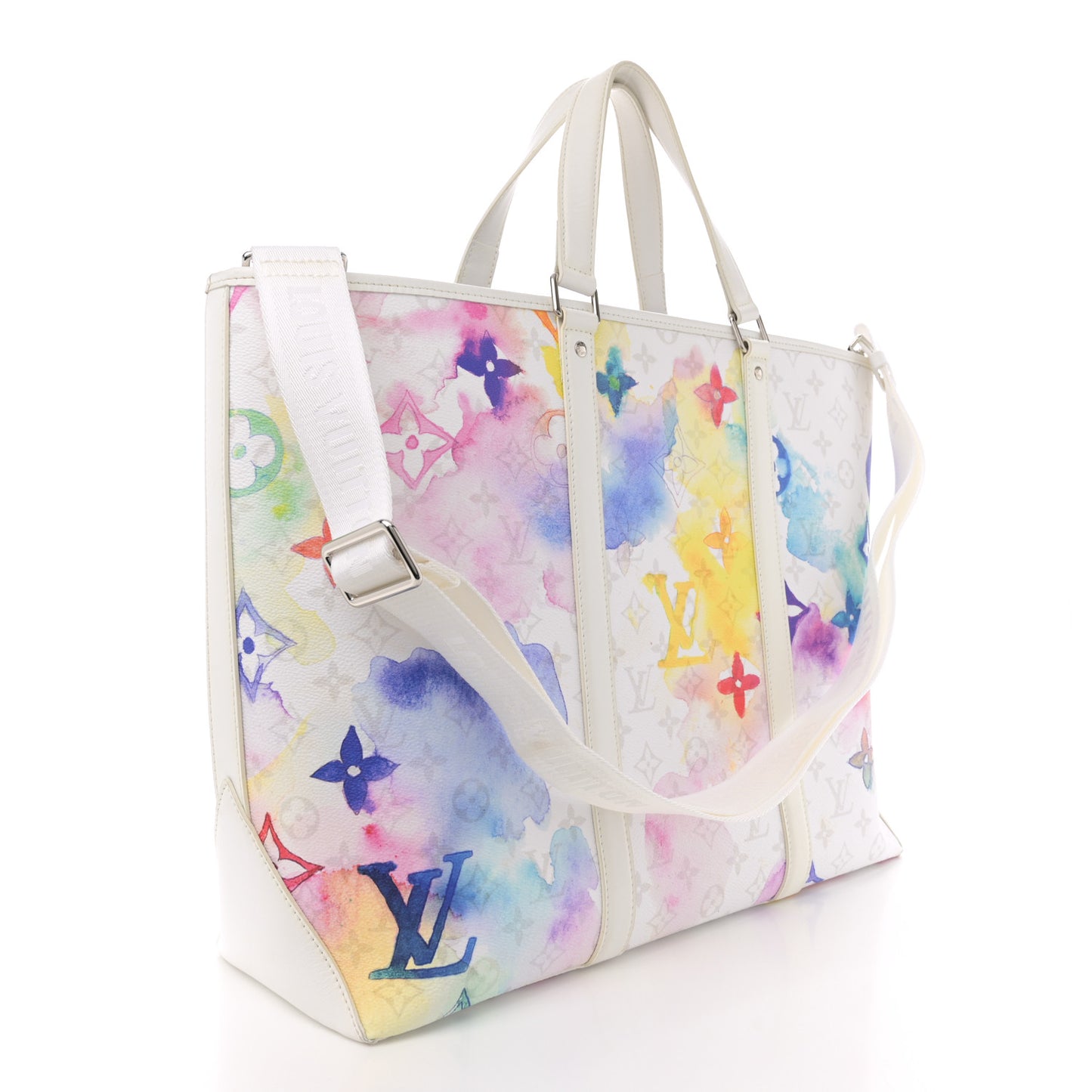 Monogram Watercolor New Tote GM Multicolor