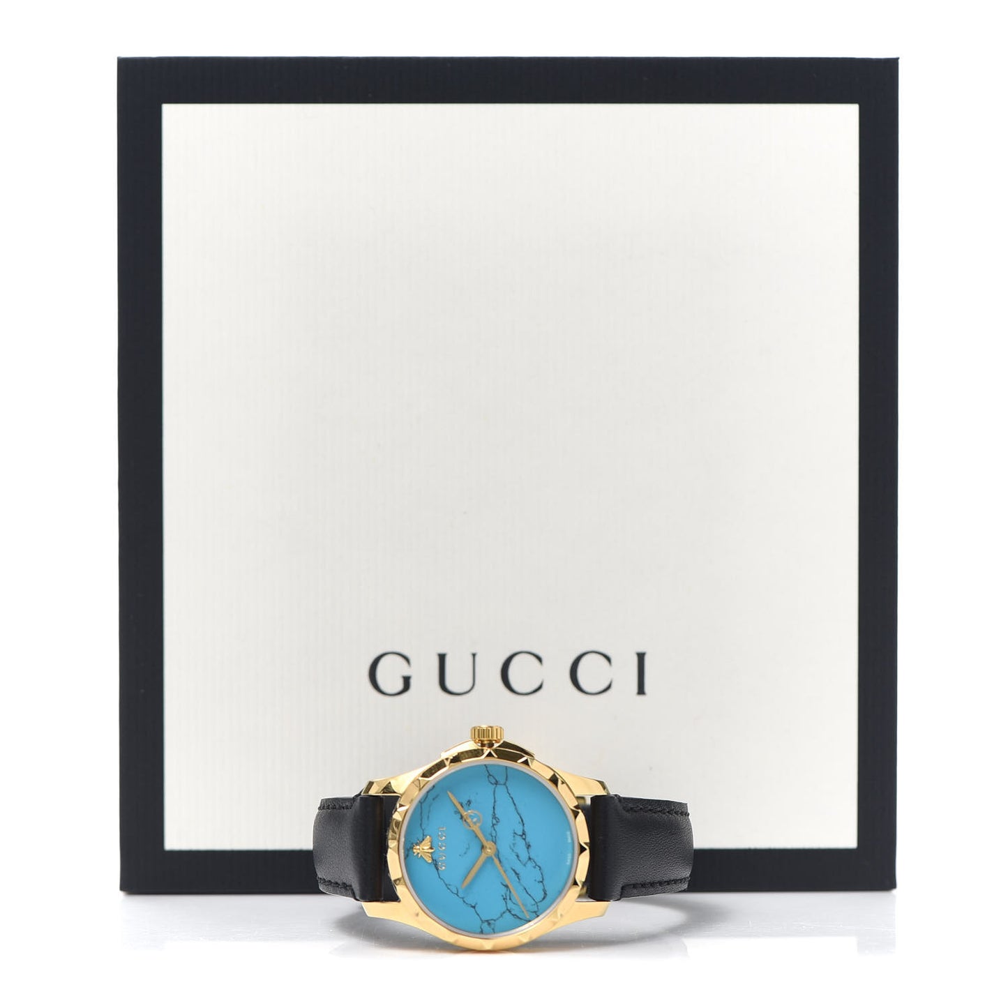 Stainless Steel Calfskin 27mm G-Timeless Quartz Watch Turquoise