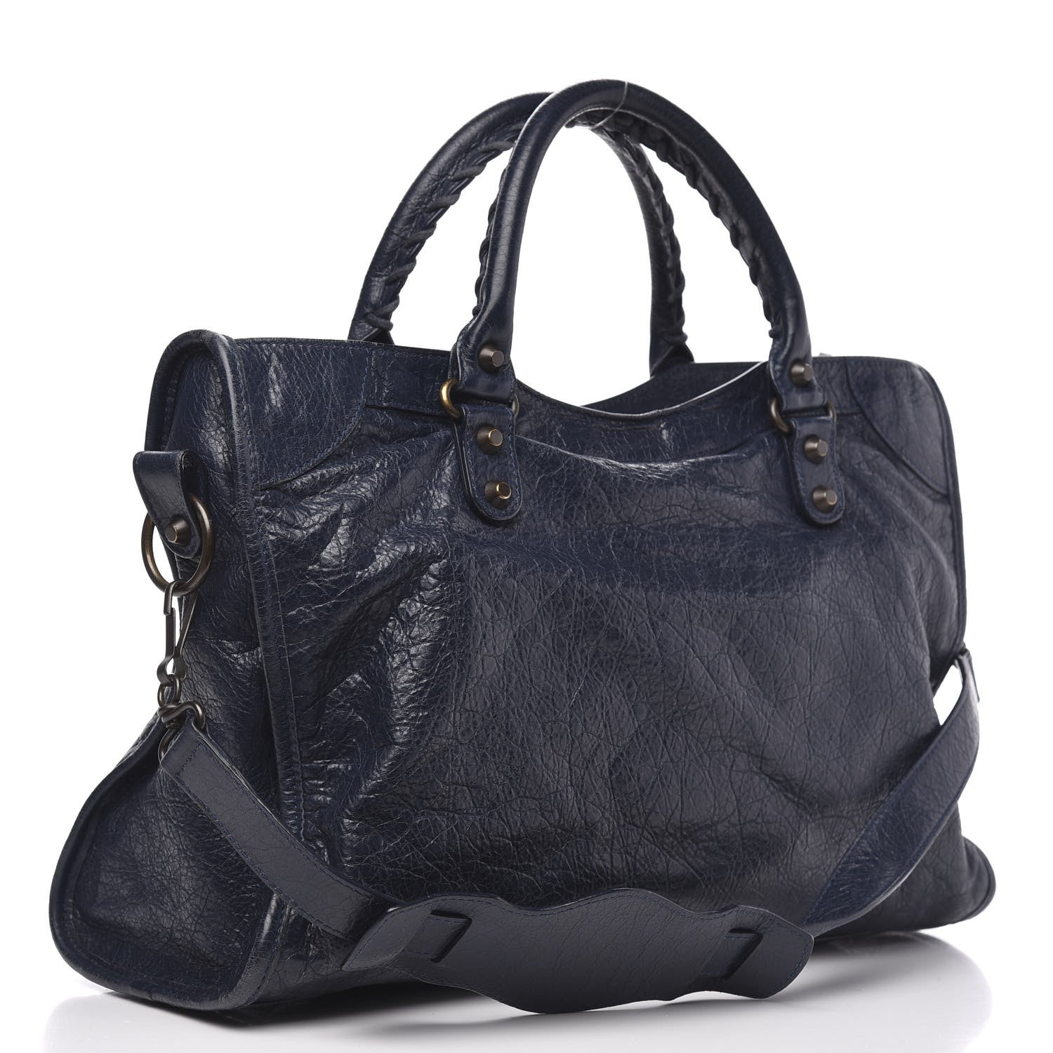 Balenciaga Agneau Classic Hardware City Bleu Obscur 3 of 12