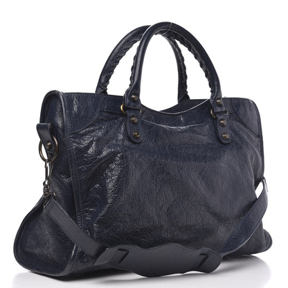 Balenciaga Agneau Classic Hardware City Bleu Obscur 3 of 12