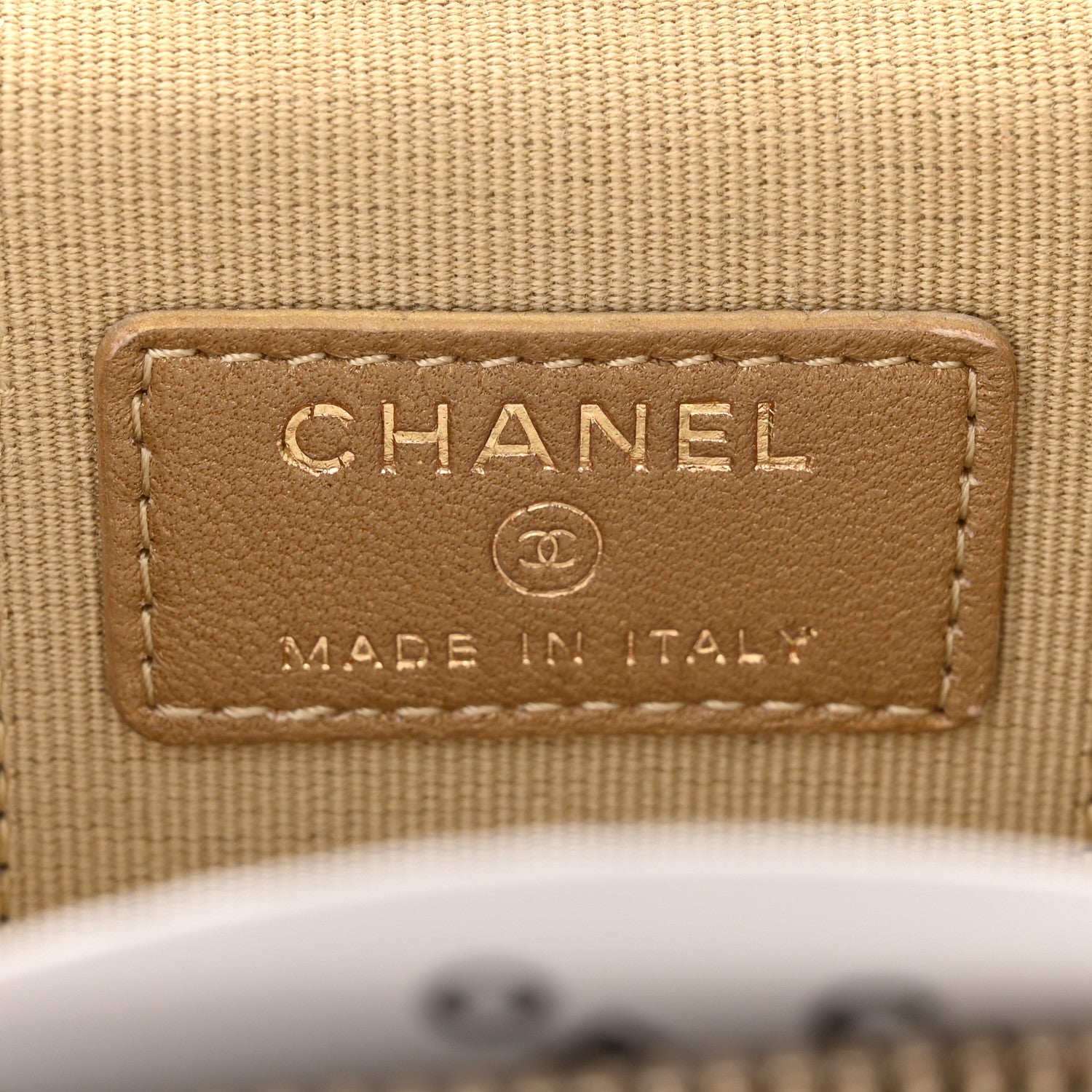Chanel Lambskin Quilted Mini Pearl Crush Vanity Case With Chain Black 6 of 11