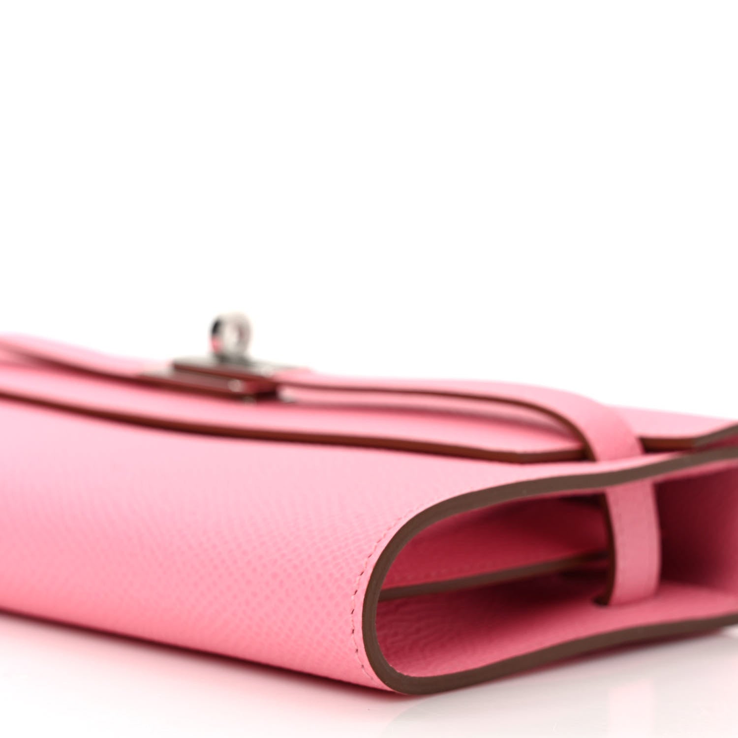 Hermes Epsom Kelly Wallet To Go Rose Confetti 8 of 9