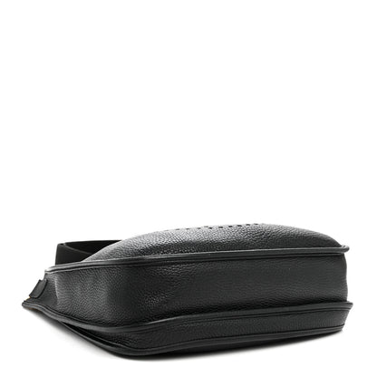 Hermes Taurillon Clemence Evelyne III PM Black 4 of 11