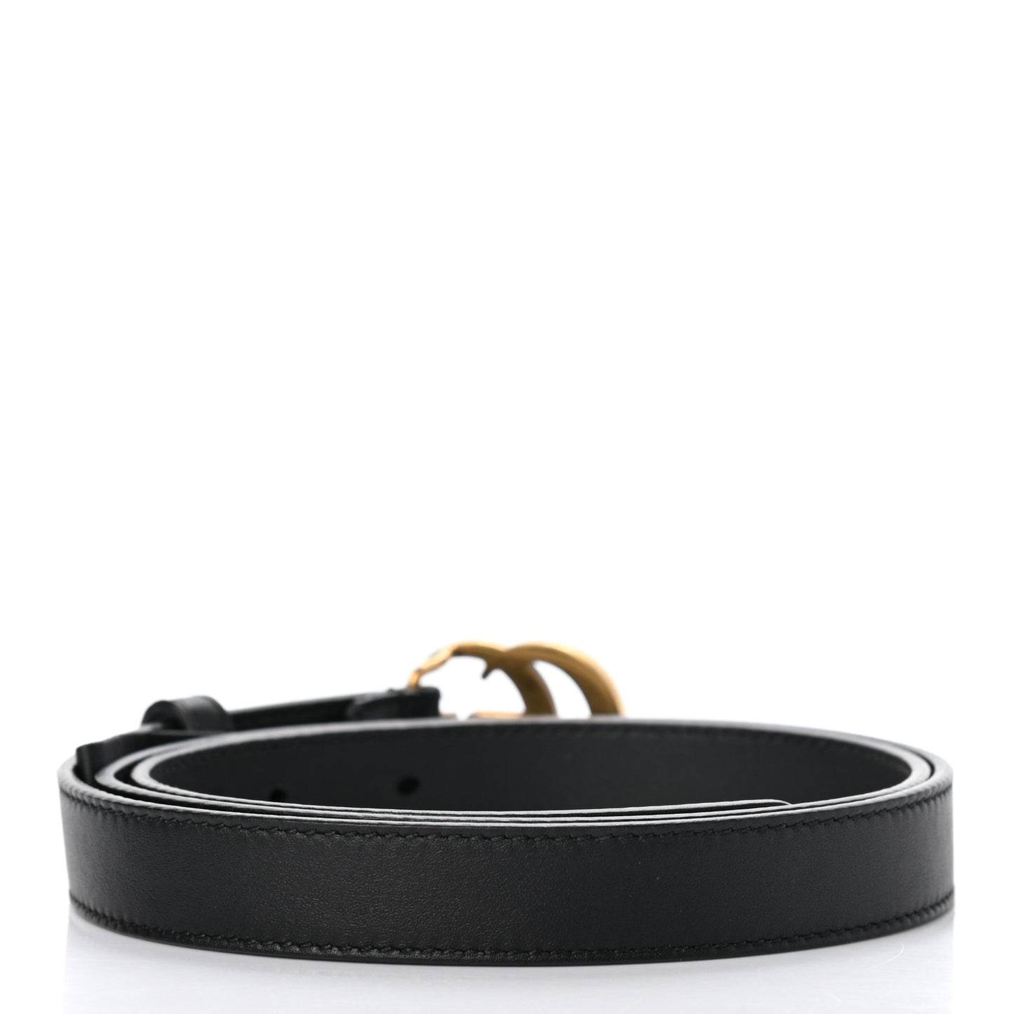 Calfskin Double G 20mm Belt 85 34 Black