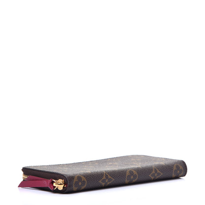 Louis Vuitton Monogram Clemence Wallet Fuchsia 4 of 9