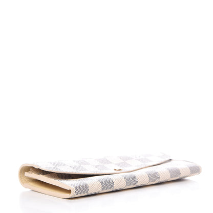 Louis Vuitton Damier Azur Emilie Wallet 4 of 8