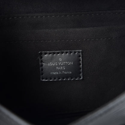 Louis Vuitton Epi Montaigne Clutch Black 7 of 8