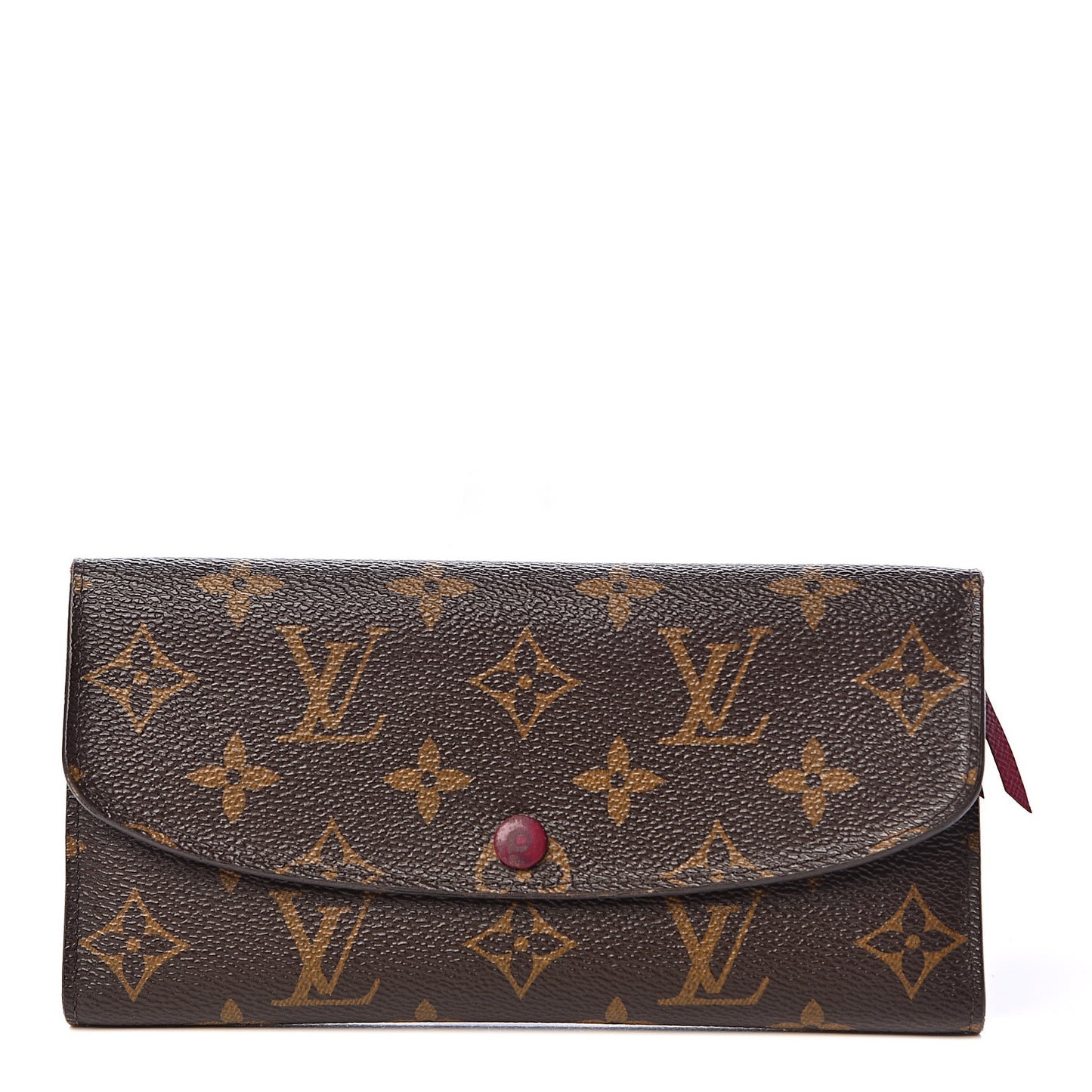 Monogram Emilie Wallet Fuchsia