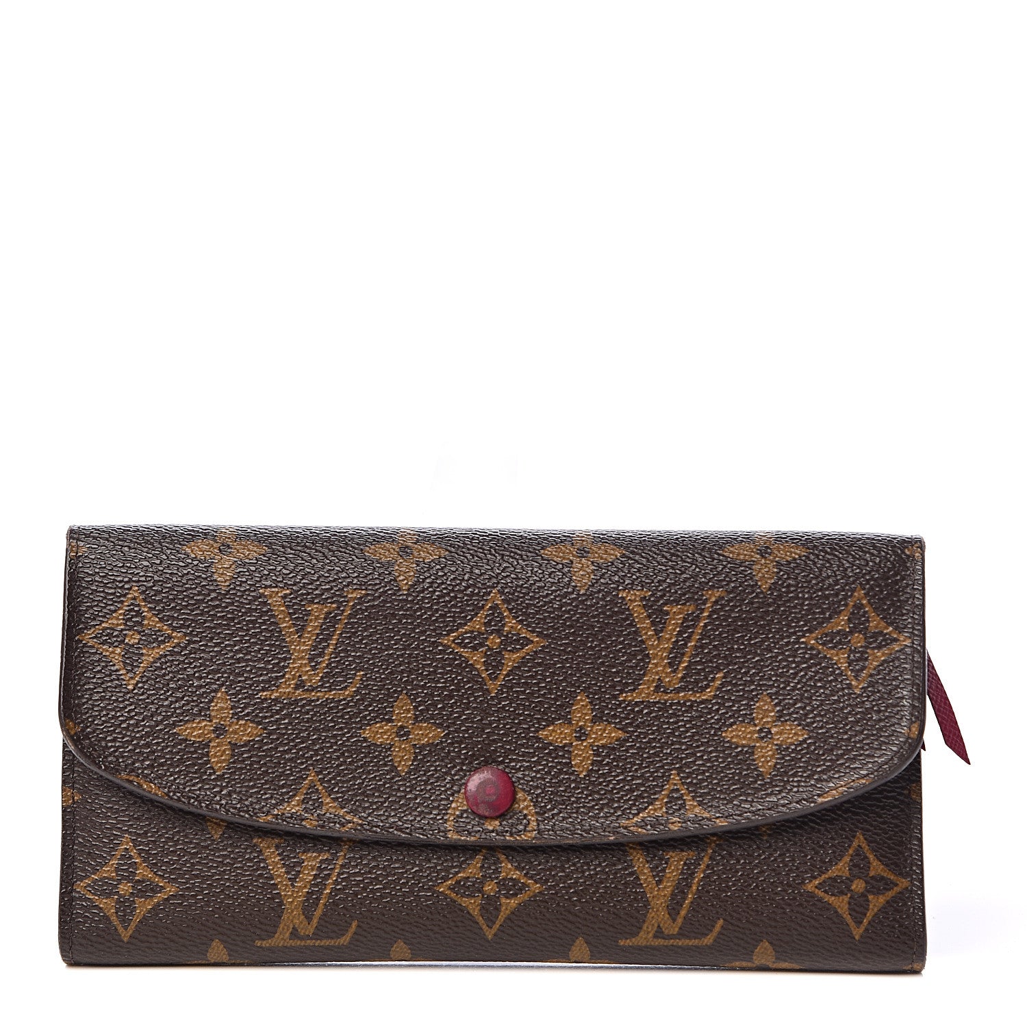 Louis Vuitton Monogram Emilie Wallet Fuchsia 1 of 15