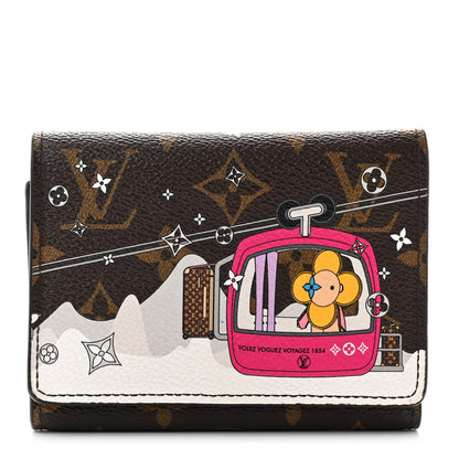 Louis Vuitton Monogram 2019 Christmas Animation Victorine Wallet Fuchsia 1 of 7