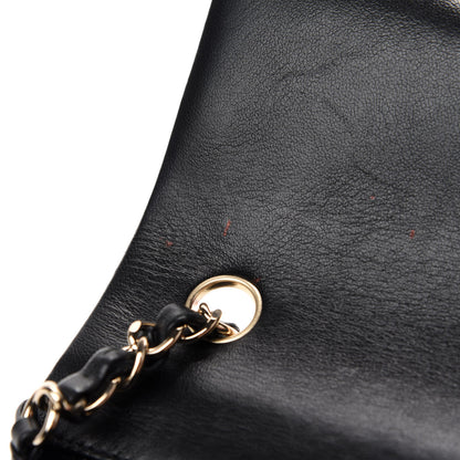 Chanel Lambskin Quilted Mini Rectangular Flap Black 9 of 12