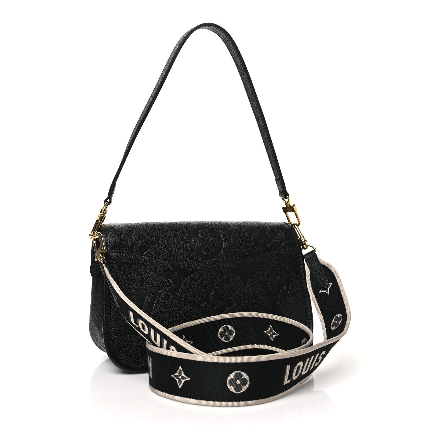 Louis Vuitton Empreinte Monogram Giant Diane Black 3 of 9