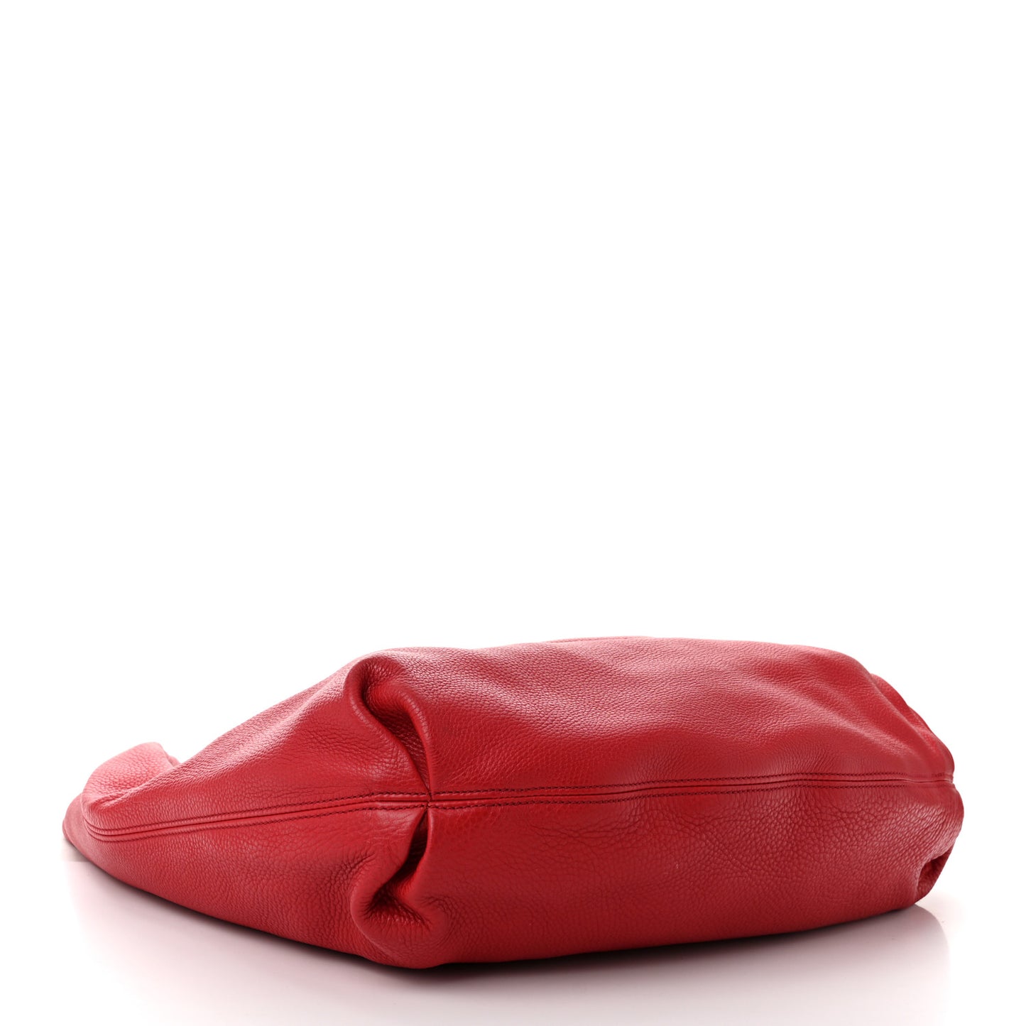 Pebbled Calfskin Soho Hobo Red