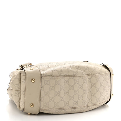 Gucci Guccissima Small Pelham Shoulder Bag Off White 4 of 14
