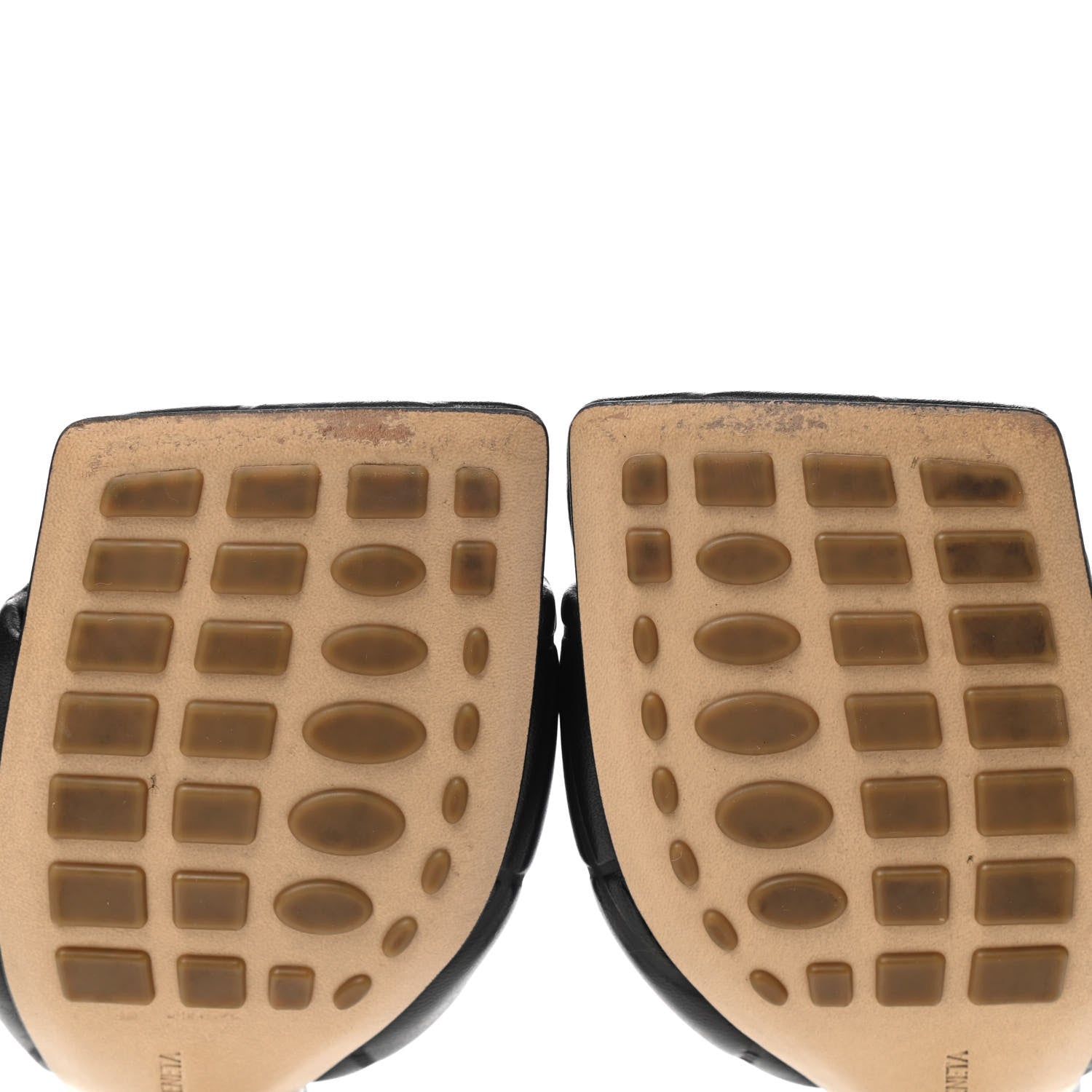 Bottega Veneta Nappa Quilted Rubber Lido Mule Sandals 38 Black 8 of 8