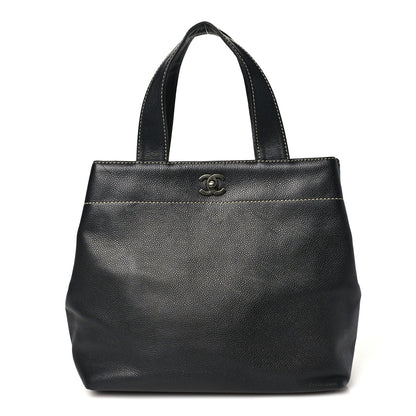 Chanel Caviar Shopping Tote Black 1 of 10