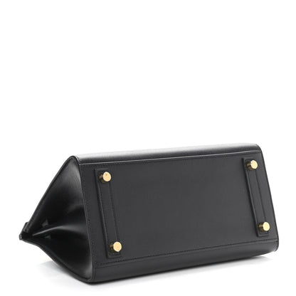 Hermes Madame Calfskin Birkin Sellier 25 Black 4 of 11