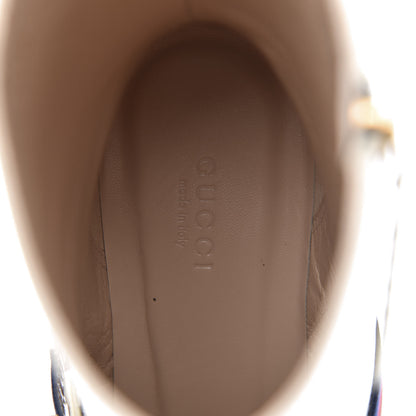 Gucci Nappa Sylvie Ankle Boots 39 Mystic White 6 of 13