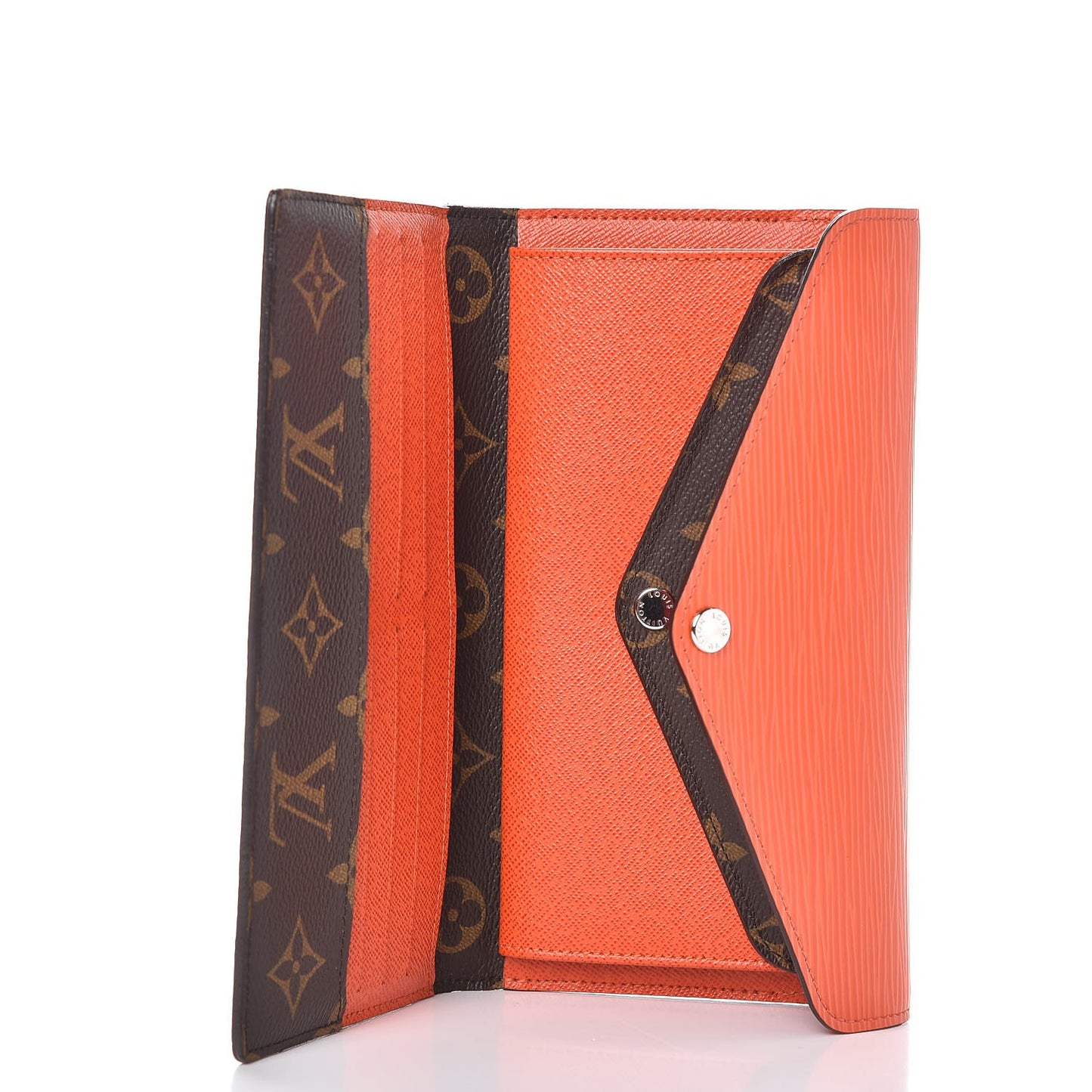 Monogram Epi Marie-Lou Long Wallet Piment