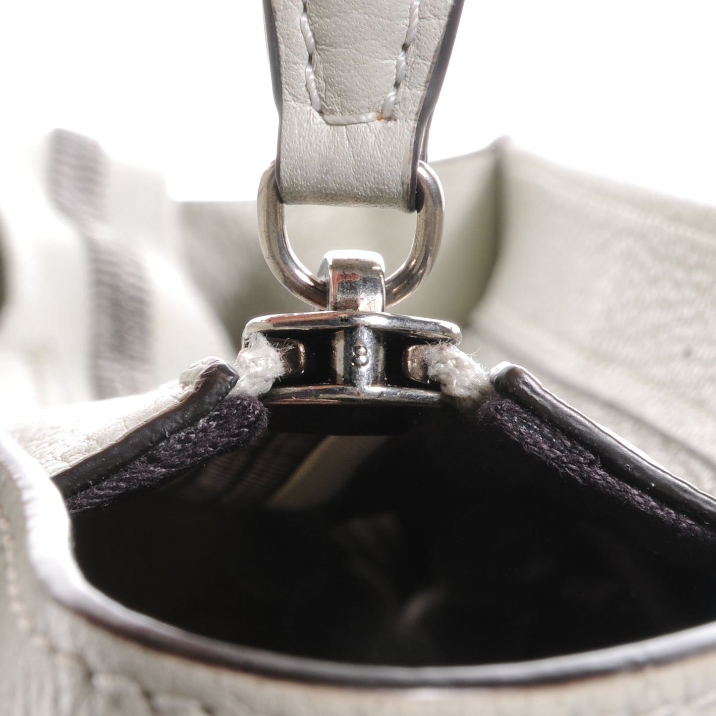 Drummed Leather Micro Luggage Lune