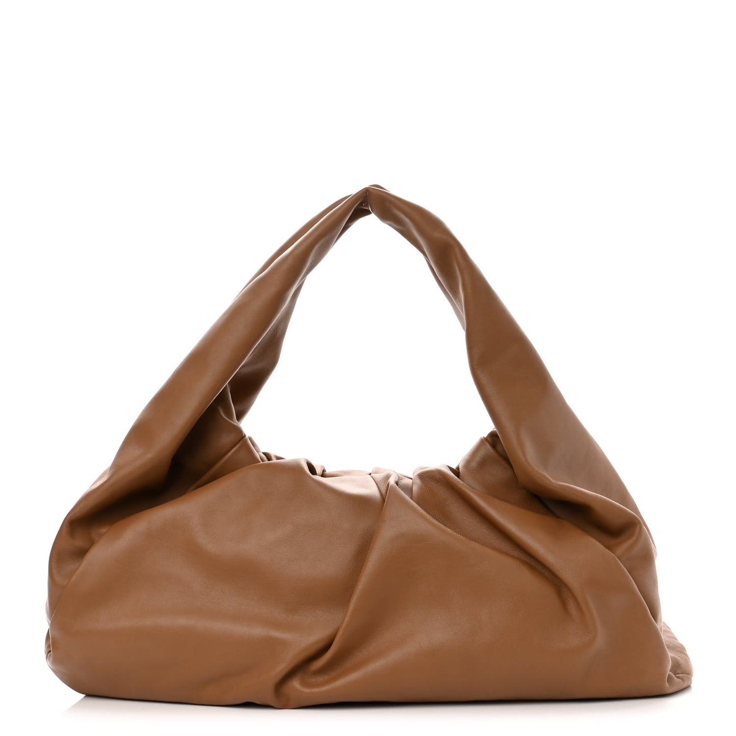 Smooth Butter Calfskin Large The Shoulder Pouch Teak