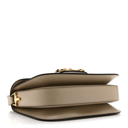 Gucci Azalea Calfskin Horsebit 1955 Shoulder Bag  Oatmeal 4 of 11
