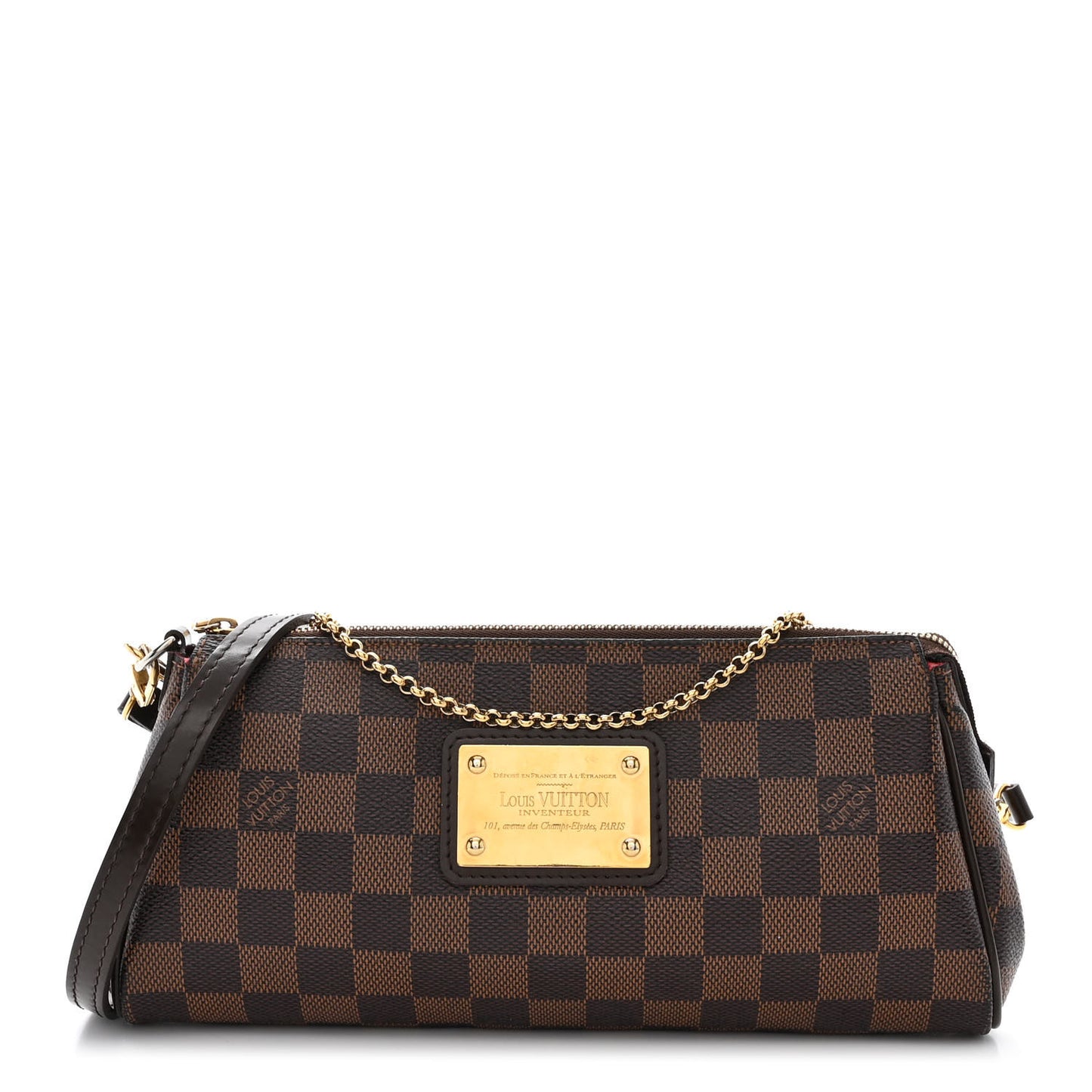 Damier Ebene Eva Clutch