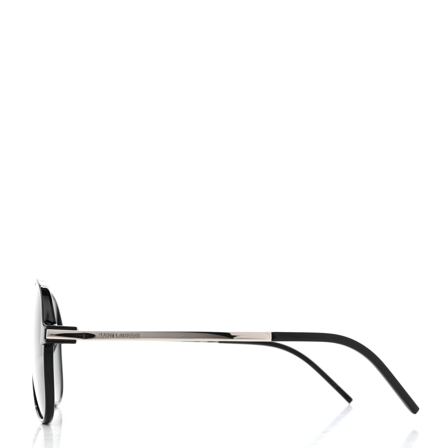 Saint Laurent Aviator Classic 11 Slim Sunglasses Black 3 of 7