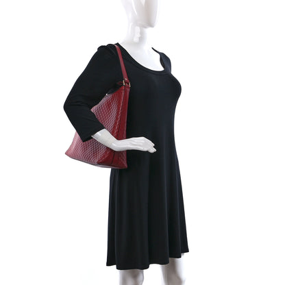 Gucci Soft Microguccissima Margaux Shoulder Bag Red 2 of 14